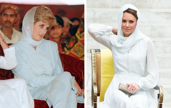 10 Times Kate Middleton Wore Styles Identical to Princess Diana’s ...