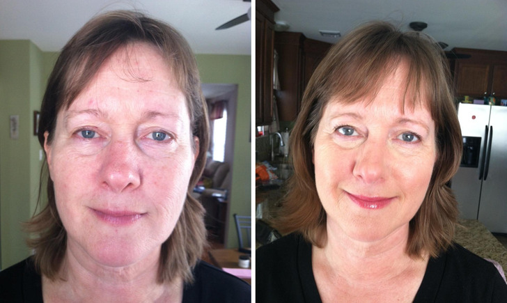 A 55-Year-Old Mom's First Makeup Ever, and Dad's Not-So-Tactful Compliment