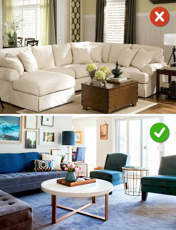 16 Mistakes We Make In Living Room Design