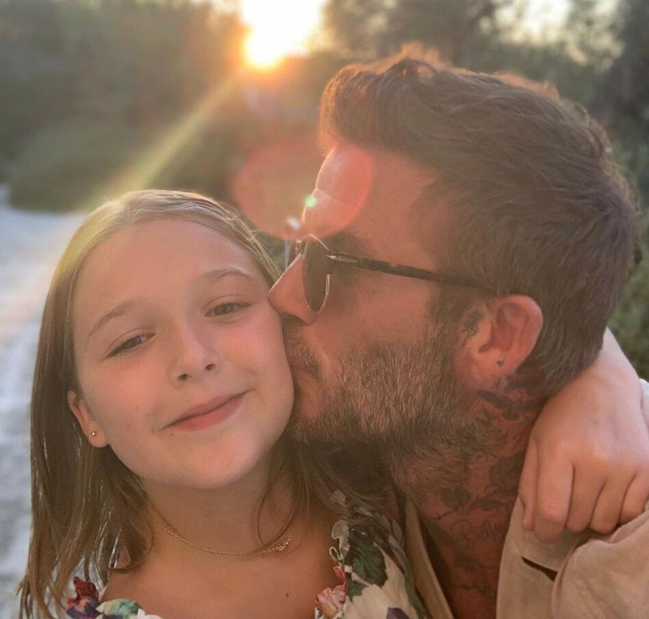 David Beckham’s New Video of Him Kissing His Daughter on the Lips Stirs Strong Feelings Online