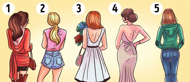Which Girl Will Be Most Attractive When They Turn Around? Learn What Your Choice May Say About You