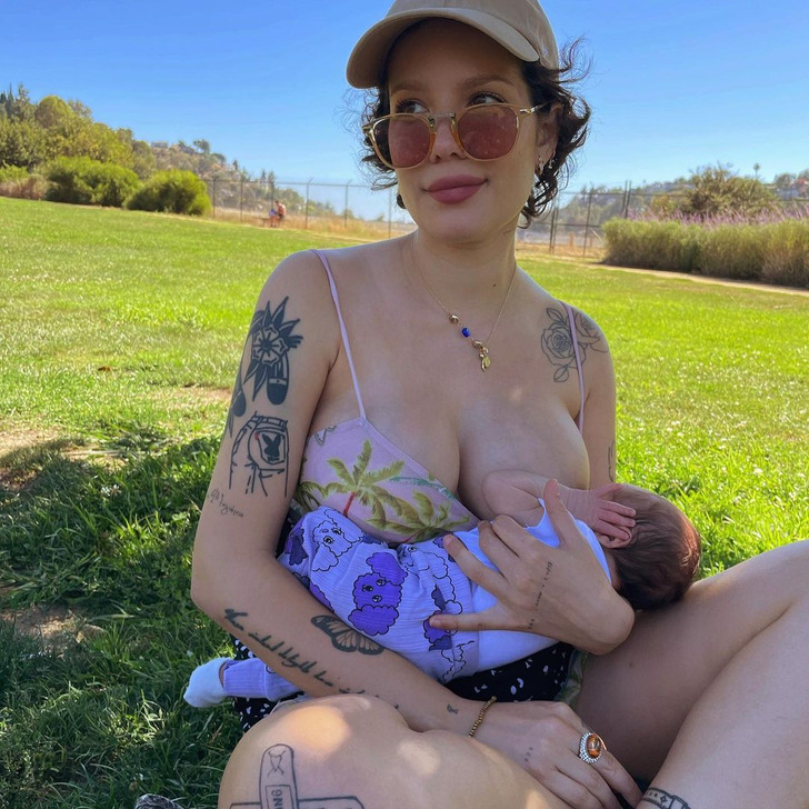 “It’s So Full of Antioxidants,” Halsey Revealed Using Her Own Breast Milk in Her Skincare Routine