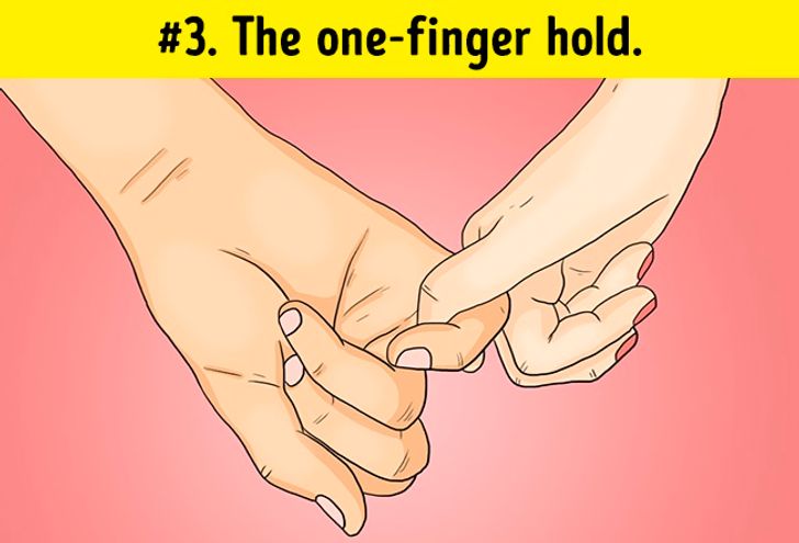 You hold first on should date hands After how