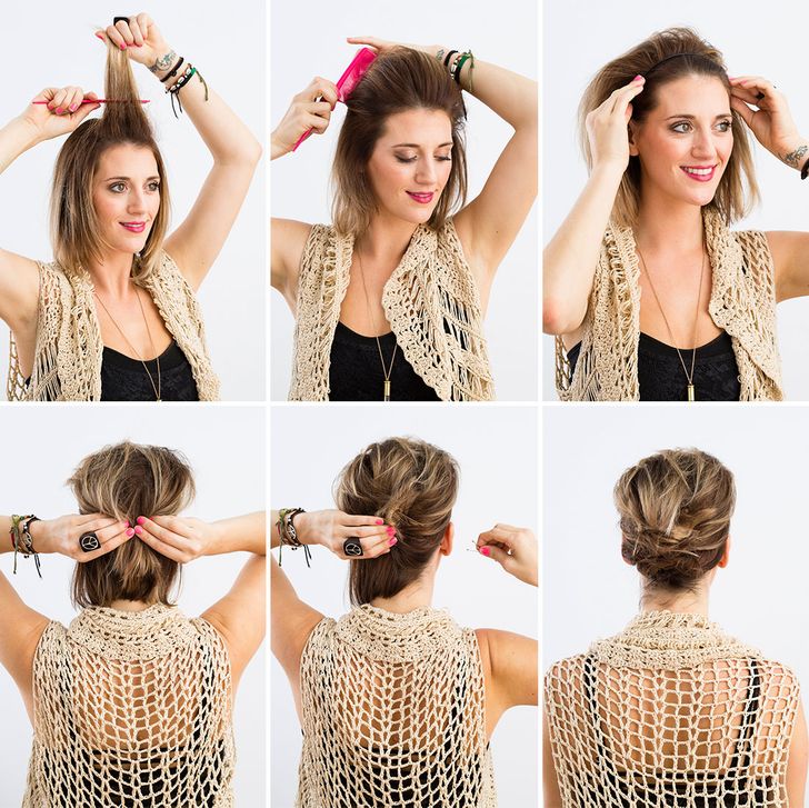 14 fantastic hairstyle tutorials for short and naturally curly hair