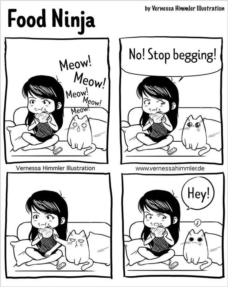 18 Comics Showing What the Life of a Cat Owner Is Like / Bright Side