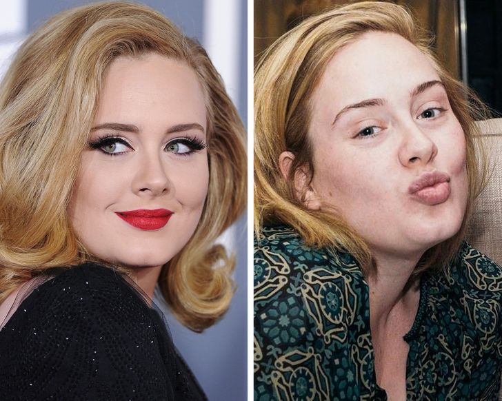 Karu til bundet Afhængig 15 Celebrities Who've Gone Makeup-Free and Nailed It / Bright Side