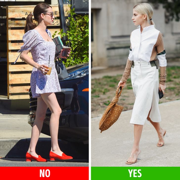 What Clothes Women Need to Choose for 5 Non-Standard Leg Shapes / Bright  Side