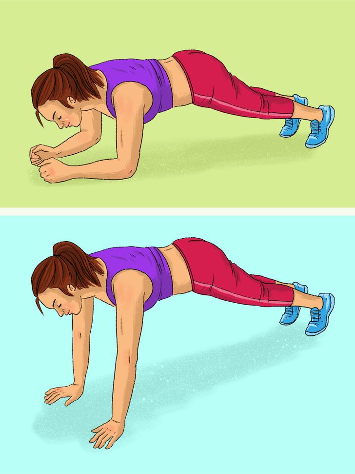 Different types best sale of plank workout