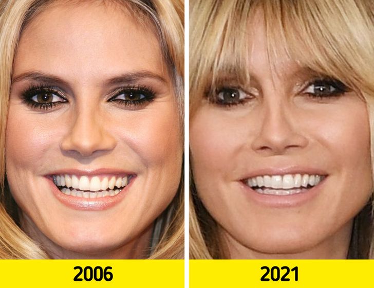 17 Pairs of Photos That Show How the Faces of Top Models Change With Time