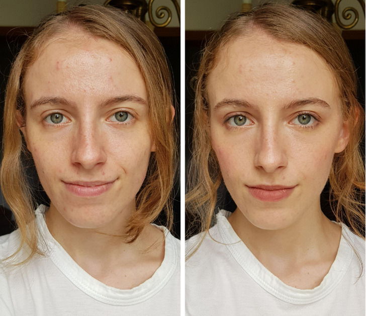 15+ Side-by-Side Photos That Show What “No Makeup” Makeup Actually ...