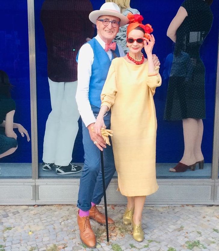 An Elderly Couple From Germany Dresses So Stylishly, It’s Like They Are Ready for the Queen’s Reception