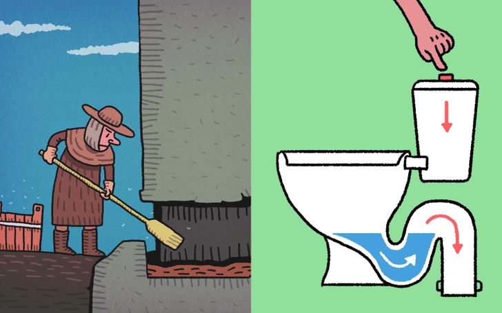 10 faktov o starodávnych toaletách, vďaka ktorým budeme vďační za to, že máte v našom dome kúpeľňu