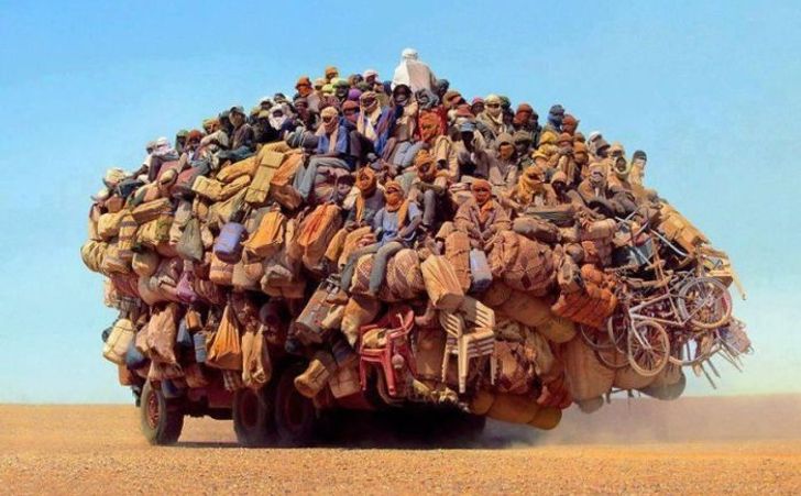 19 People Who Surprised Us With Their Ridiculous Choice of Transportation