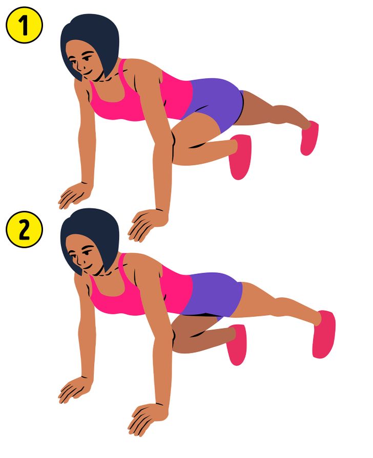 Exercise for ladies online to reduce belly fat