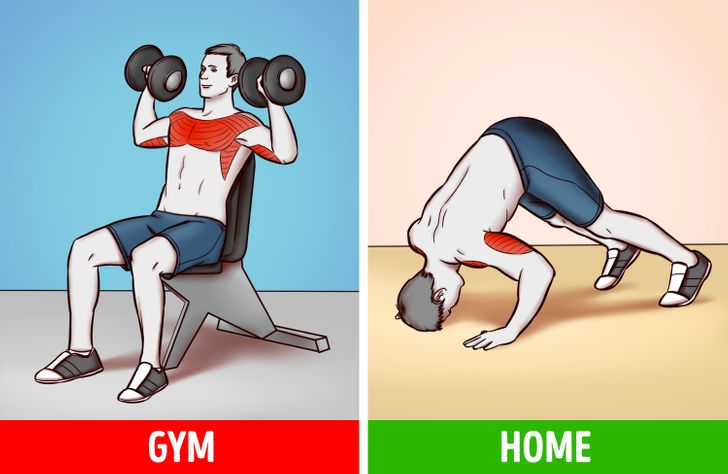 6 Gym Exercise Alternatives You Can Do at Home