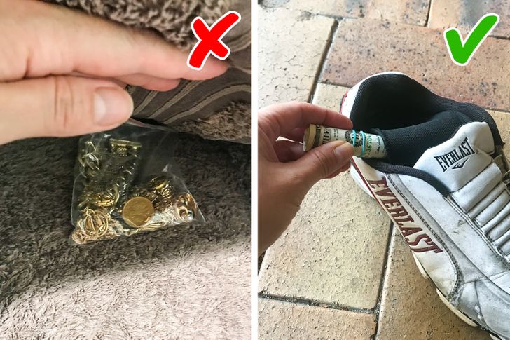 10 Places to Hide Your Valuables That Will Fool Any Thief