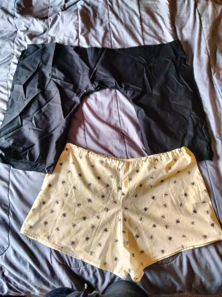 Shorts That Took a Week and Didn’t Fit, Then a Pair Traced From Old Shorts in a Few Hours