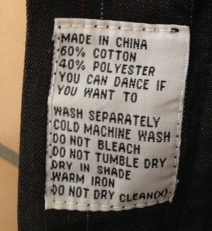 16 Bold Clothing Tags That Say More Than They’re Supposed To / Bright Side