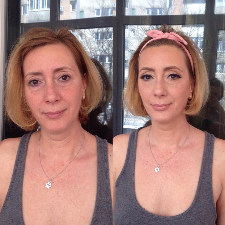 A Mom Who Has Been the Practice Face Since Her Kid Was Little Gets a Retro Look