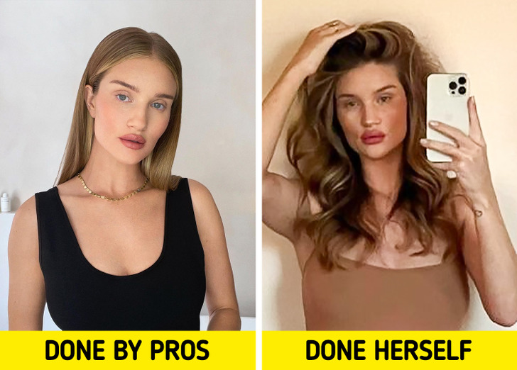 What 12 Celebrities Look Like With Makeup Done by Professionals and Themselves (We’re Not Sure Which One’s Best)