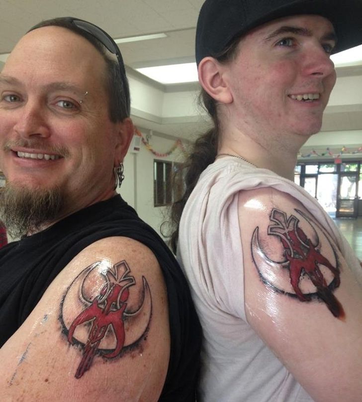40 Matching Tattoos Every Couple Can Get Behind  TattooBlend