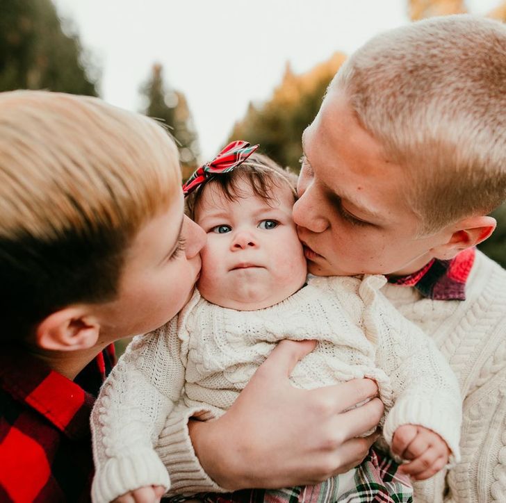 A Baby Born With a Grumpy Face Expression Goes Viral