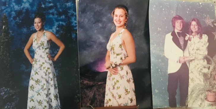 A 1974 Prom Dress, Worn Again in 1995 and 2001