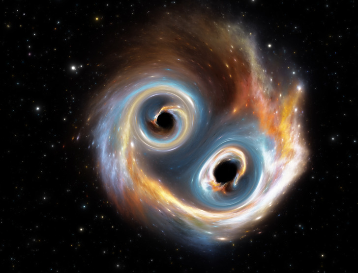 2 Giant Black Holes Will Collide Together in 3 Years, and We'll Be Able to  See It From Earth / Bright Side