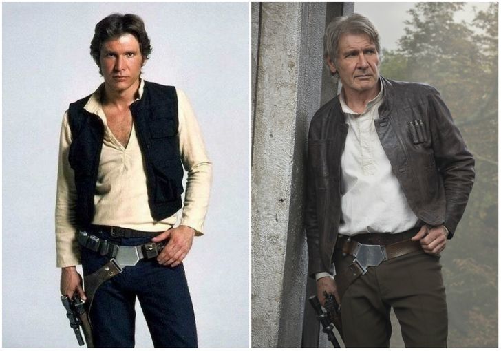 Our Favorite Star Wars Actors - Then and Now