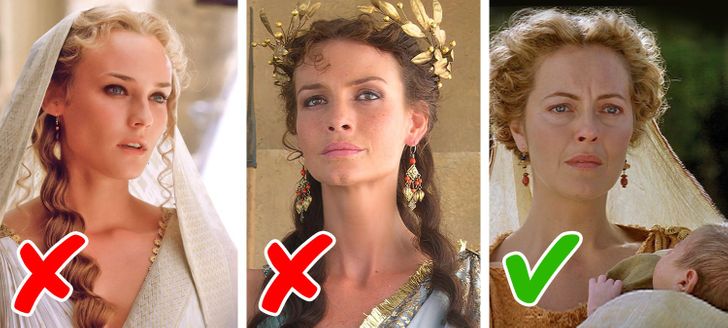 12 Times Makeup Artists and Costume Designers Made Unforgivable Mistakes