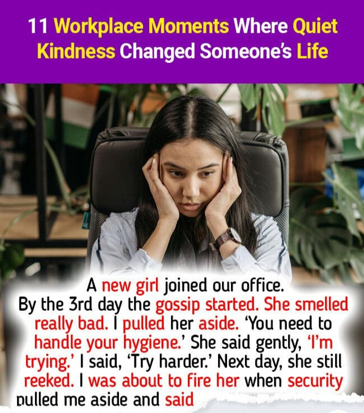 11 Workplace Moments Where Quiet Kindness Changed Someone’s Life