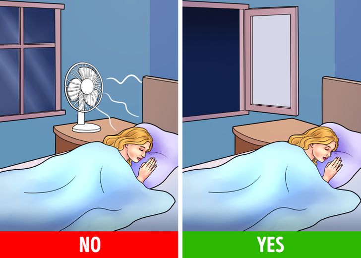Prečo je pre vás zlé spať s ventilátorom