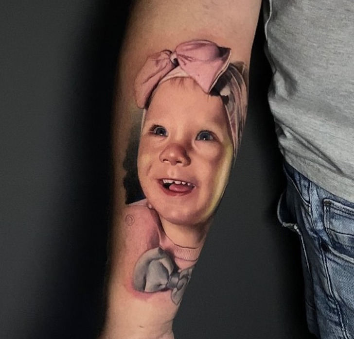 An Insanely Gifted Artist Creates Realistic Portrait Tattoos and We Cant  Take Our Eyes Off of Them  Bright Side