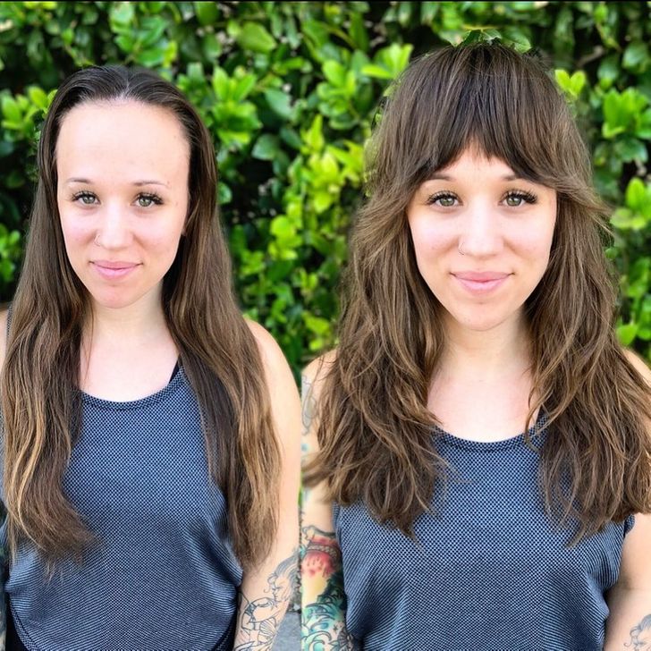 20 Girls Who Just Cut Their Bangs but Look Like They Got a Plastic Surgery