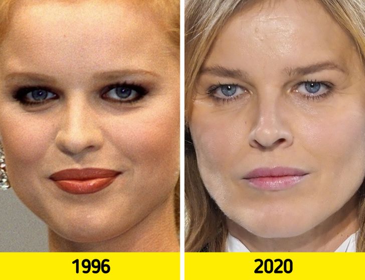 17 Pairs of Photos That Show How the Faces of Top Models Change With Time