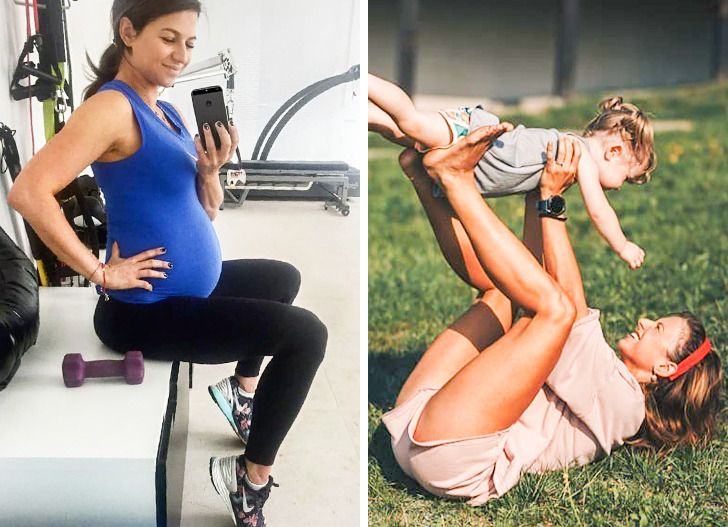 15 снимков до и после беременности, которые показывают чудо рождения