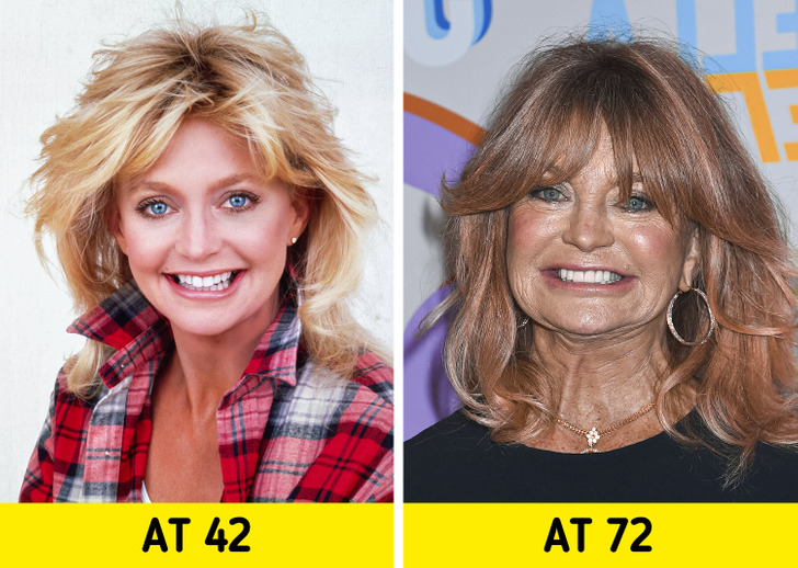 At 77, Goldie Hawn is Aging in Reverse Thanks to Her No-Fuss Beauty Routine and Green Juice / Bright Side