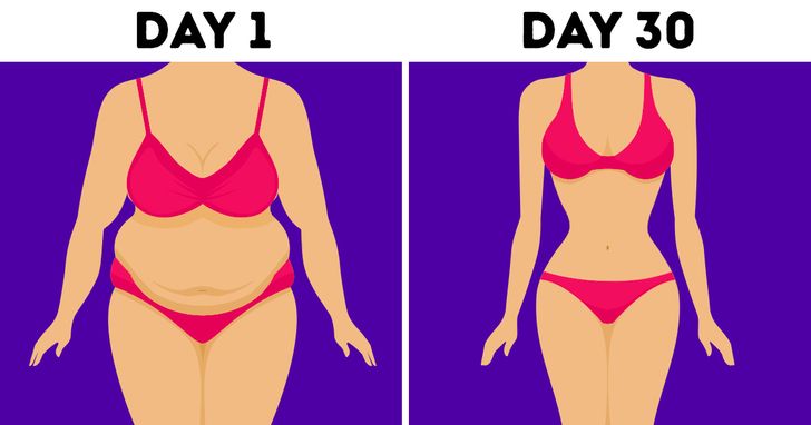 flat belly in a day