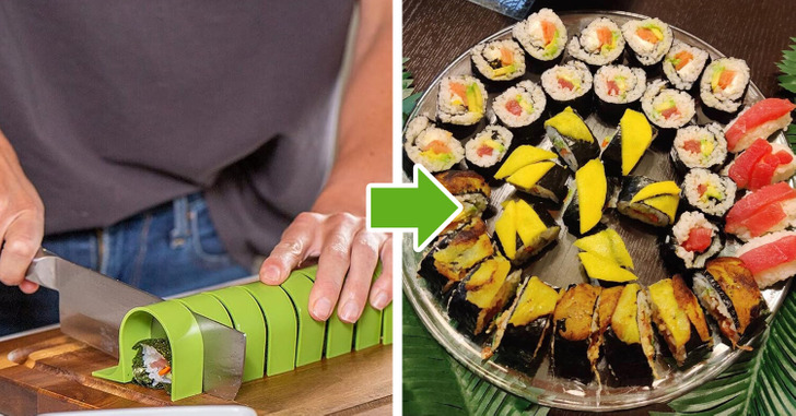 sushi bazooka shoots instant sushi rolls