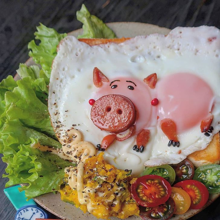 A Mom Makes Cartoon-like Dishes That Were Born to Make You Squeal With Delight