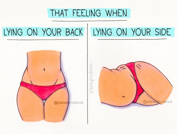 11 Honest Illustrations About Women That You Likely Have Way Too Much in Common With