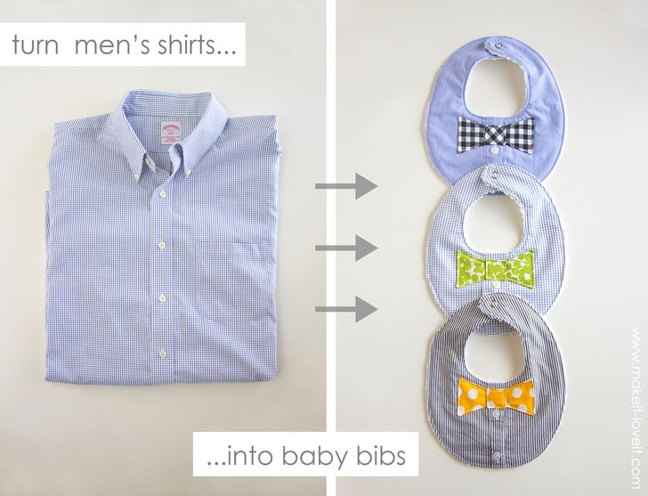 old shirt to baby dress