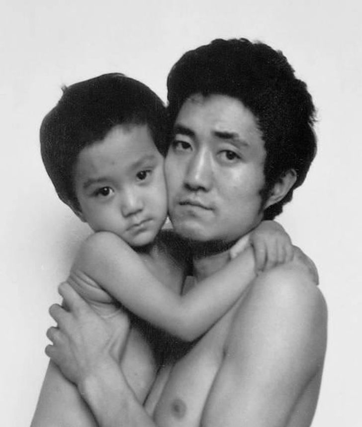 Check out these photos a father took with his son over the course of 26 years