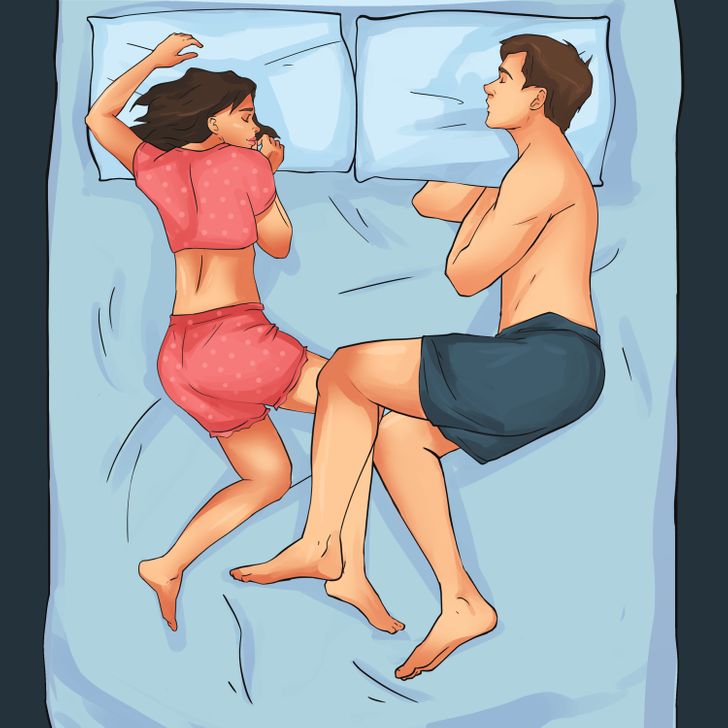 What Sleeping Positions Will Be Best for You as a Couple