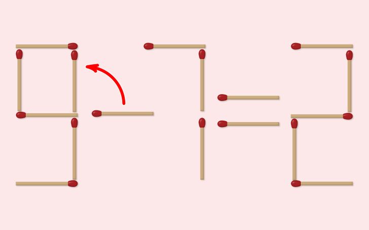 Tricky Puzzle IQ Test: Can you move only 2 matchsticks to fix this