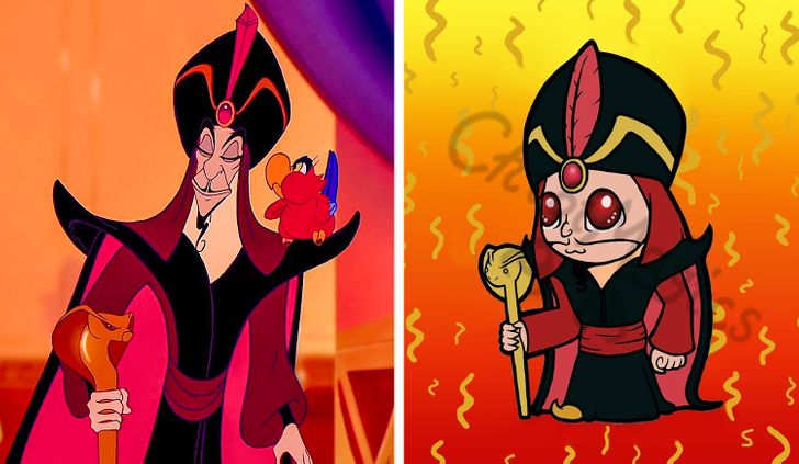 An Artist Imagines What Disney Villains Could Look Like as Babies 