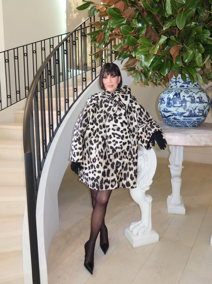A Jaw-Length Black Bob With Full Bangs, Like Kris Jenner