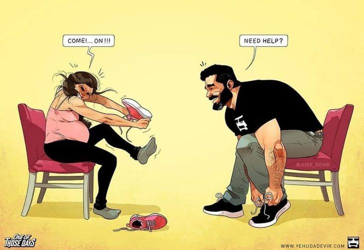 An Israeli Artist and His Wife Won the Hearts of Millions With Honest Comics About What It’s Like to Wait for a Baby