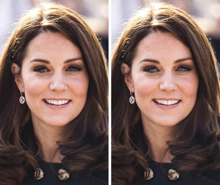 What 12 Royals Look If They Were Born Different Eye Colors / Bright
