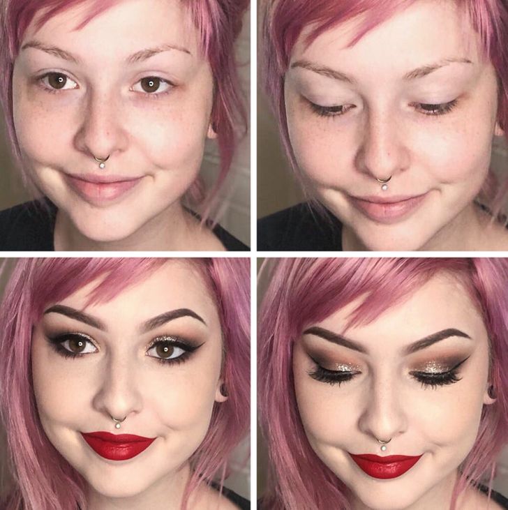 20+ Ordinary Girls Proved You Don’t Need to Be an Artist to Do Cool Makeup